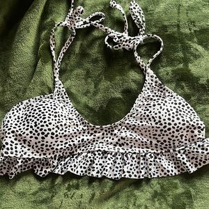 Size small, bikini scoop neck